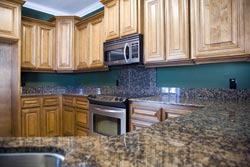 Orange County CA Dark Granite kitchen - Orange County RTA Cabinet Sales