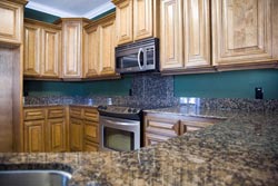 Orange County CA Dark Granite kitchen RTA Cabinet Sales